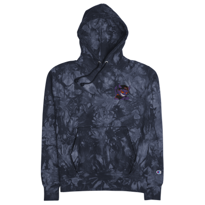 Whiteboii Champion tie-dye hoodie