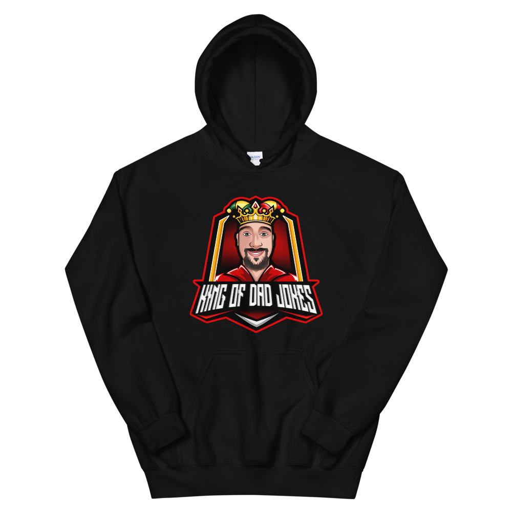TheRealKingofDadJokes Logo Hoodie