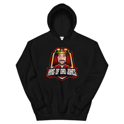 TheRealKingofDadJokes Logo Hoodie