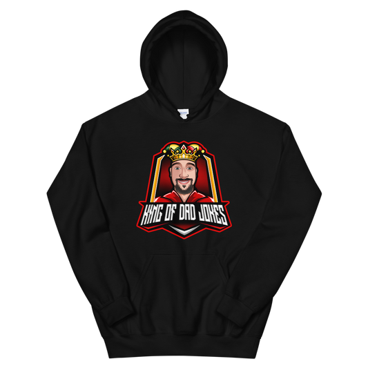 TheRealKingofDadJokes Logo Hoodie