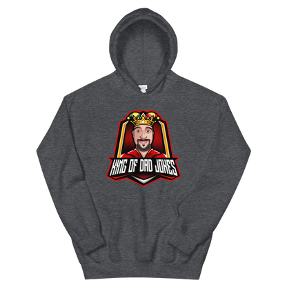 TheRealKingofDadJokes Logo Hoodie