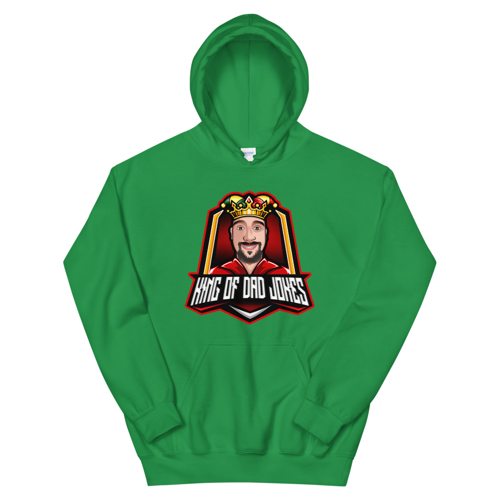 TheRealKingofDadJokes Logo Hoodie