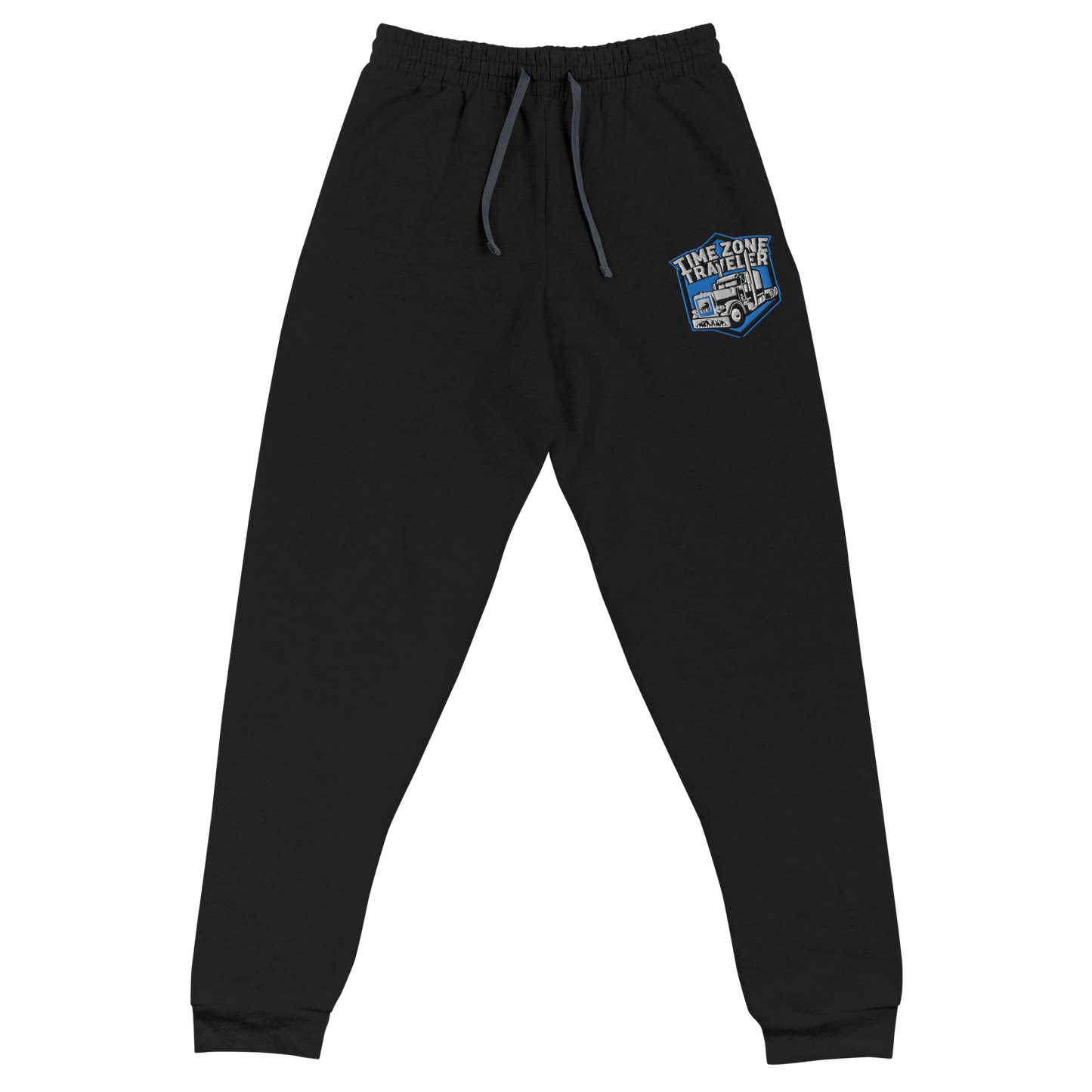 TimeZone Traveler Embroidered Joggers