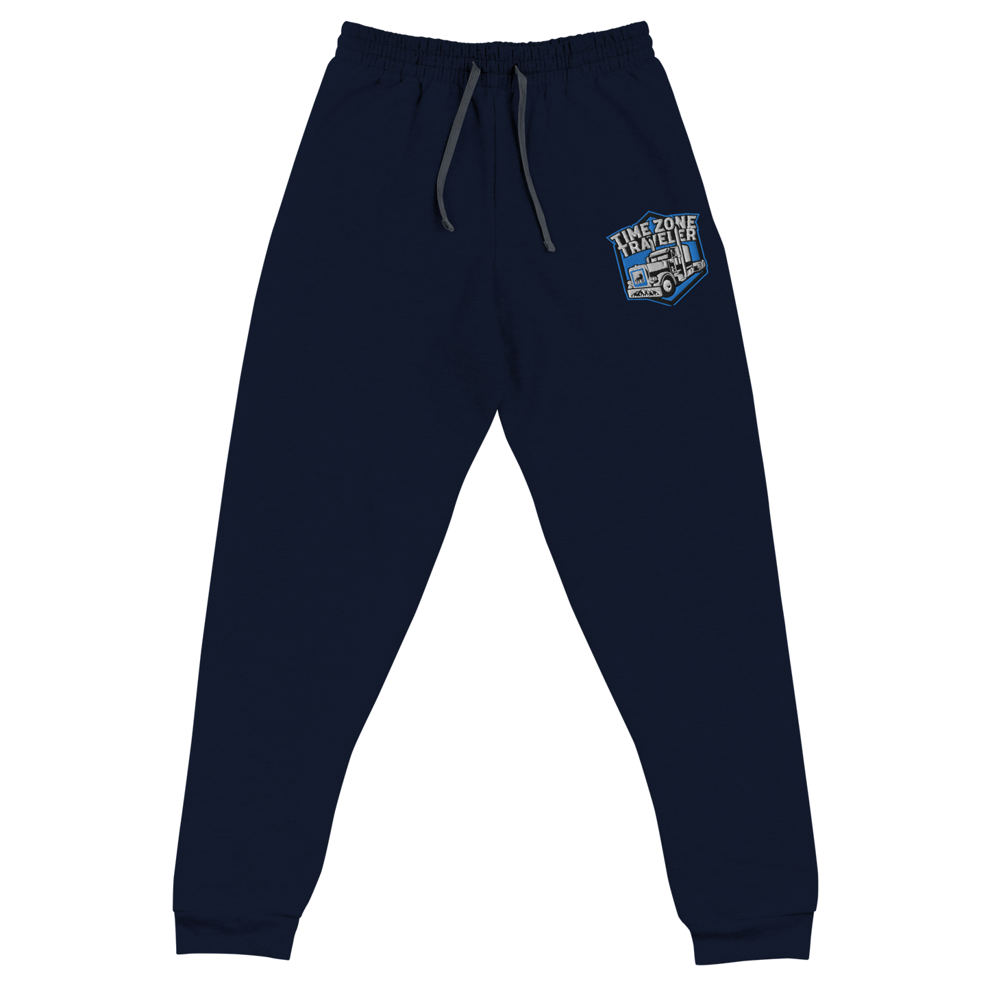 TimeZone Traveler Embroidered Joggers
