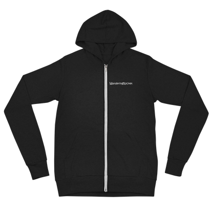 Wanderingrocket zip hoodie