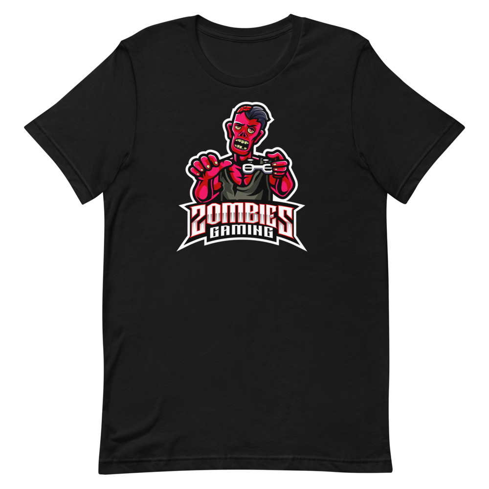 Zombies Gaming Premium Double Logo Tee