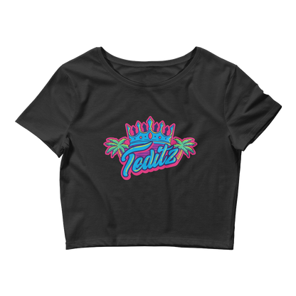 Teditz Ladies Crop Tee