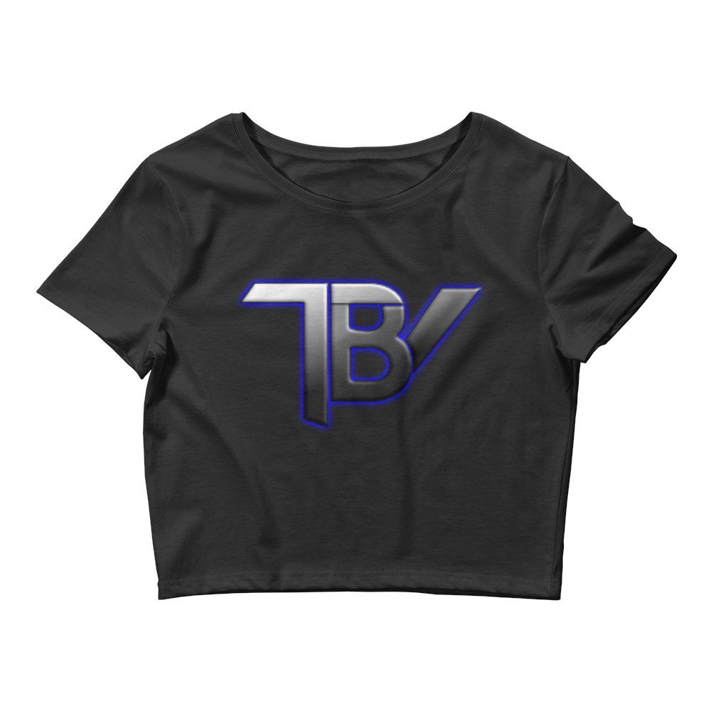 TheBeardedViking Ladies Crop Tee