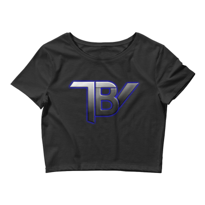 TheBeardedViking Ladies Crop Tee