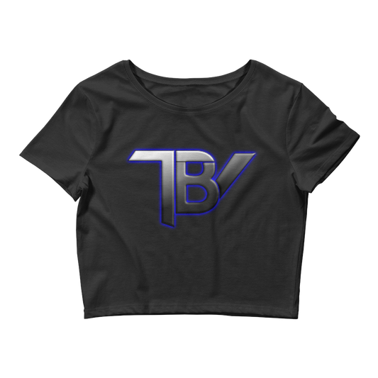 TheBeardedViking Ladies Crop Tee