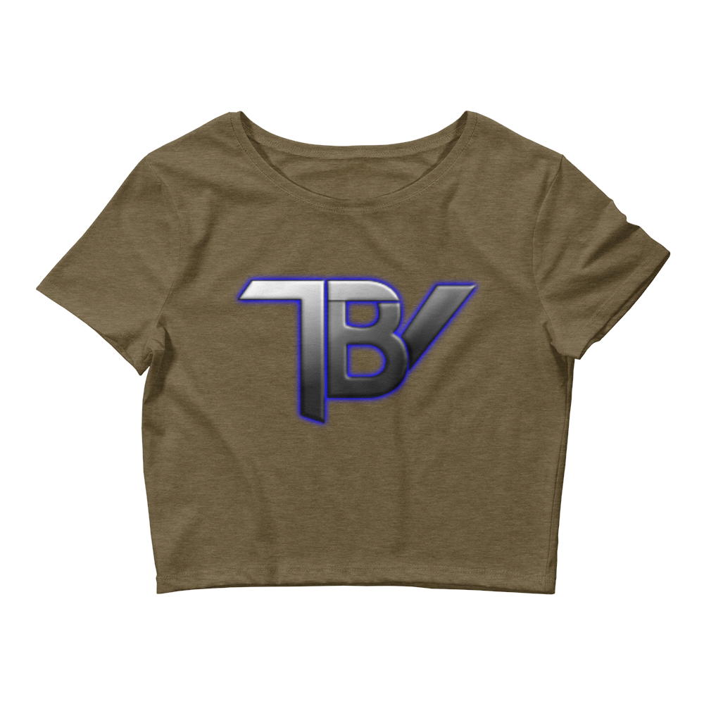 TheBeardedViking Ladies Crop Tee