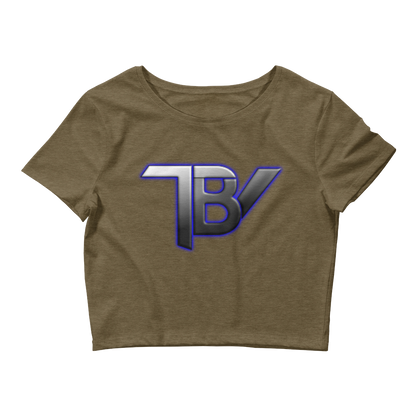 TheBeardedViking Ladies Crop Tee