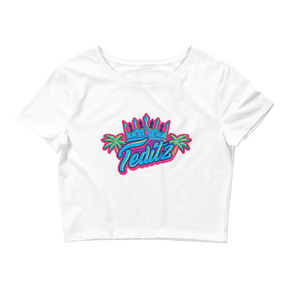 Teditz Ladies Crop Tee