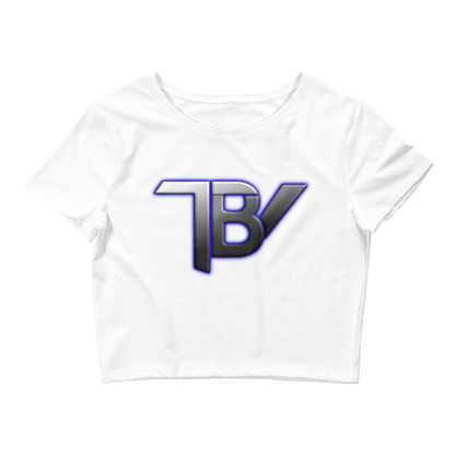 TheBeardedViking Ladies Crop Tee