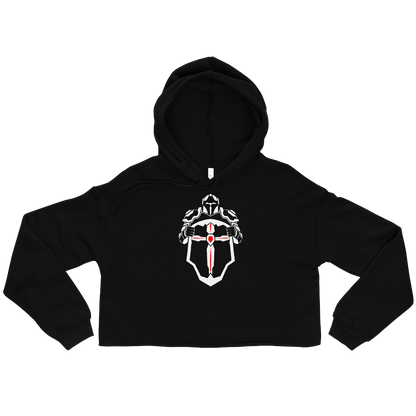 The Good Knight Crop Hoodie