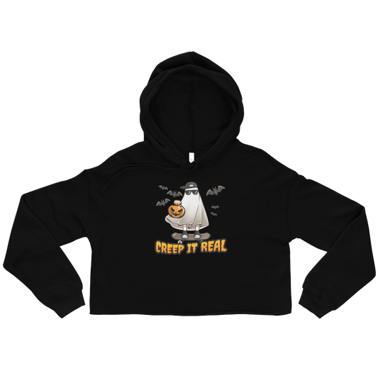 WhiteBoii Crop Hoodie