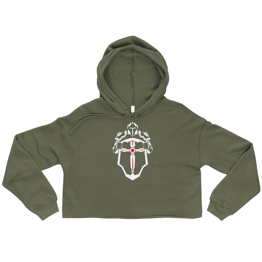 The Good Knight Crop Hoodie