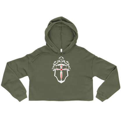 The Good Knight Crop Hoodie