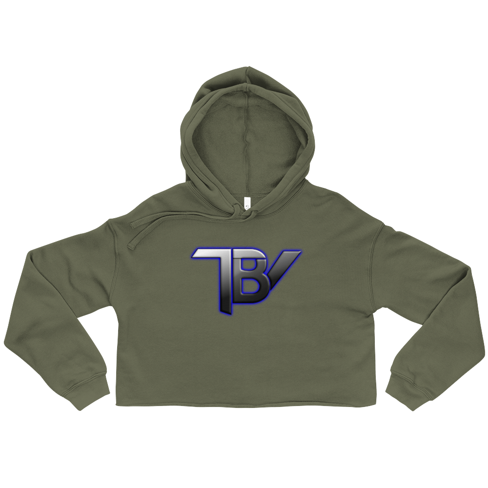 TheBeardedViking Crop Hoodie