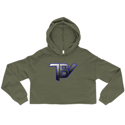 TheBeardedViking Crop Hoodie