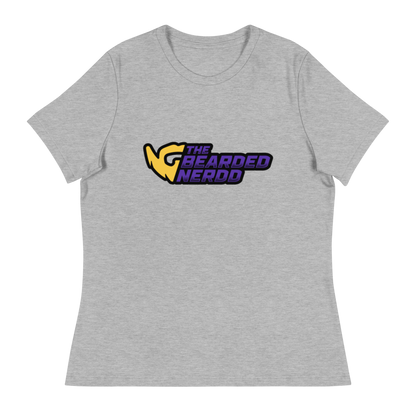 TheBeardedNerdd Ladies Premium Tee